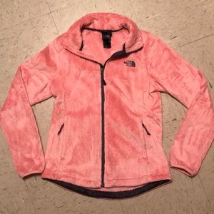 Pink North Face Fleece